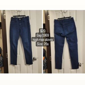 GAP 1969 High Rise Skinny Jean